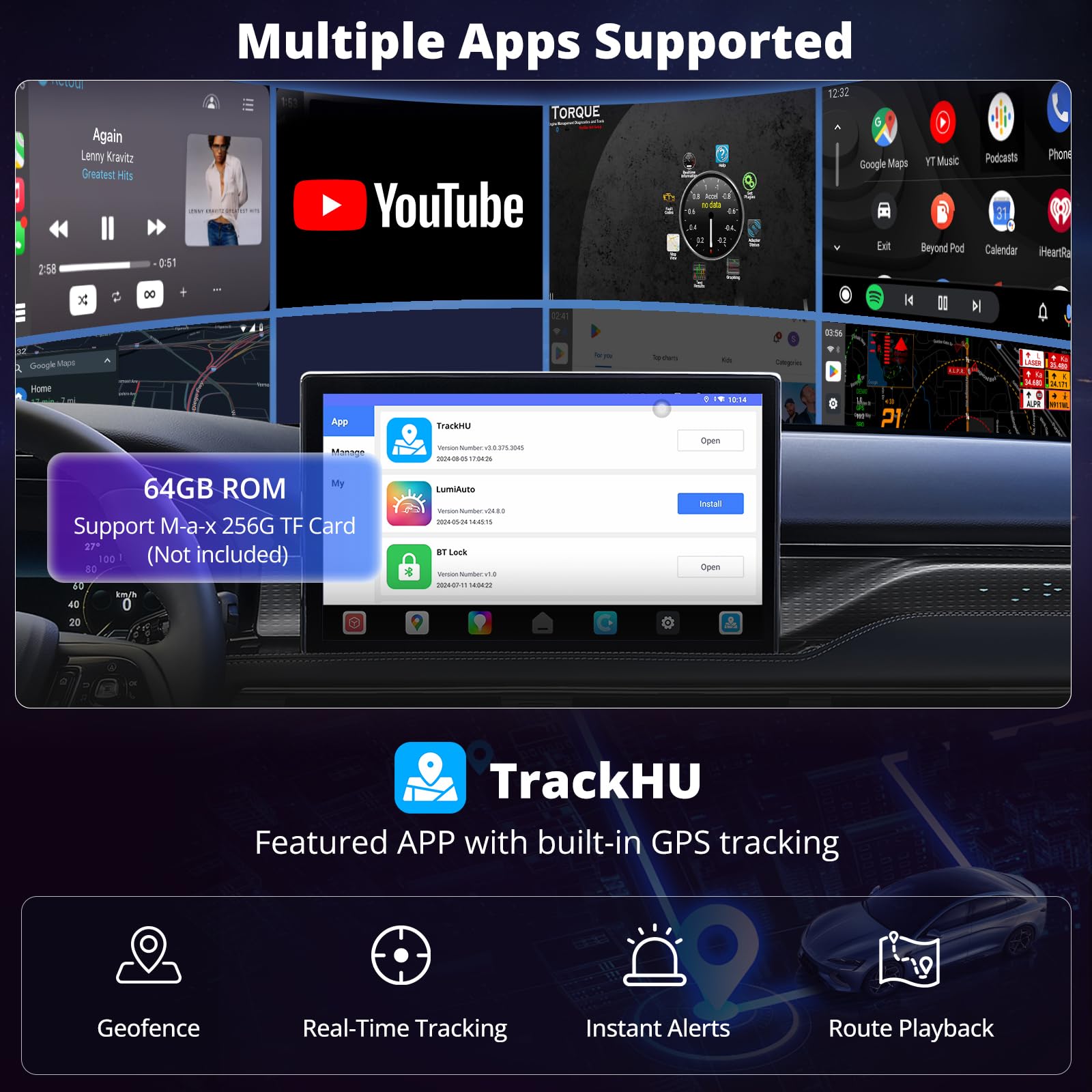 Amazon.com: CB6 Car Video Box Wireless CarPlay/Android Auto
